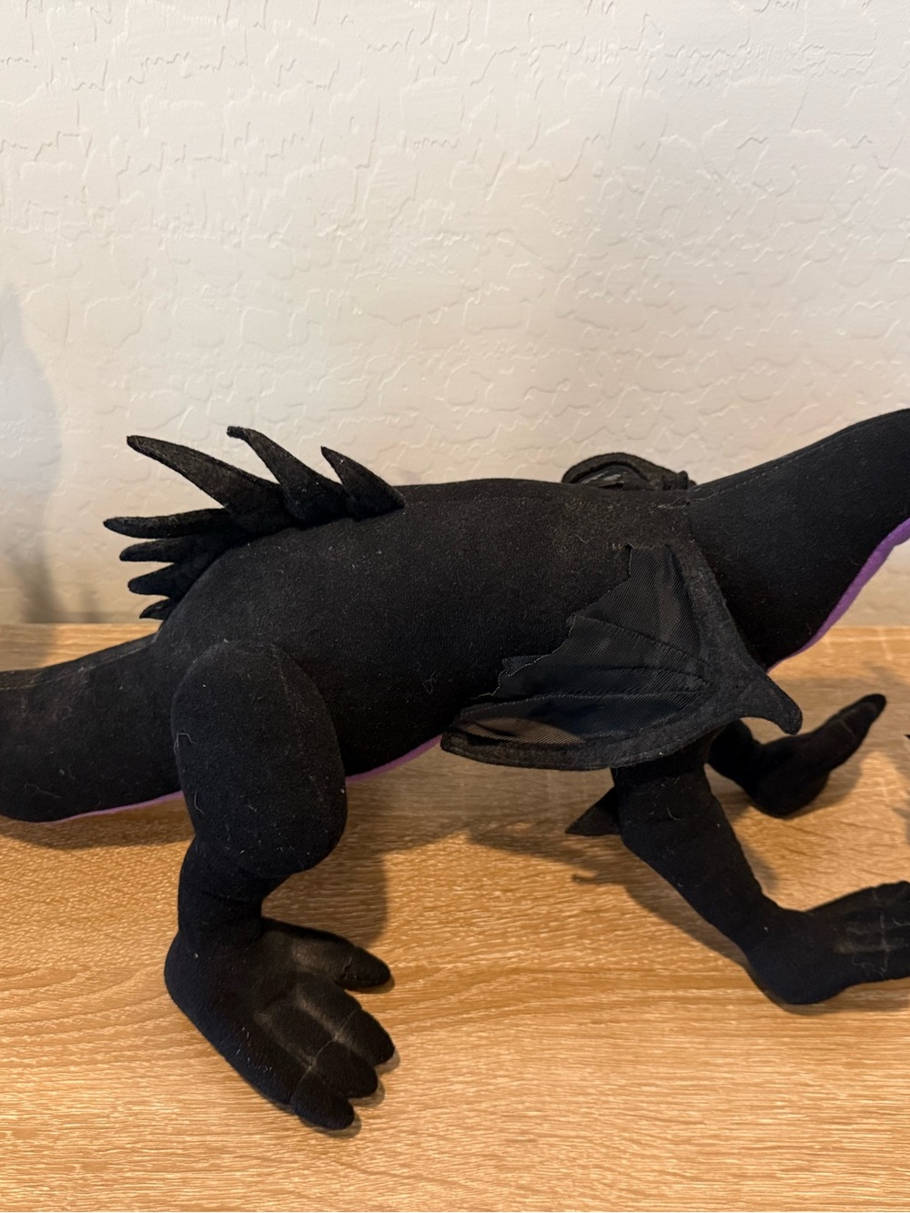 1990s Sleeping Beauty Maleficent DRAGON 21" Plush Disney Parks Vintage Movie T7 - Picture 6 of 8
